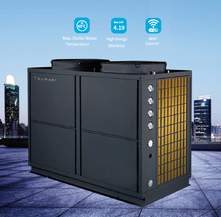 commericial air source heat pump