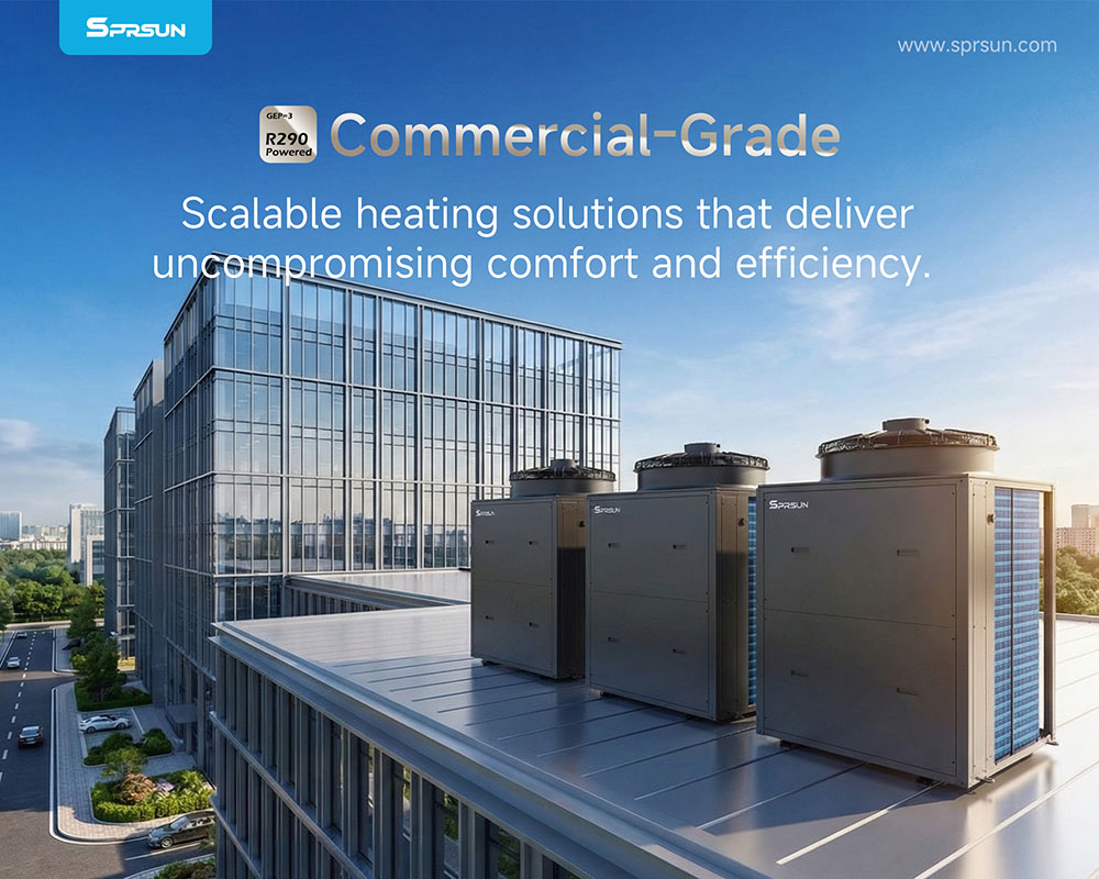 air source R290 commercial heat pump air source R290 commercial heat pump