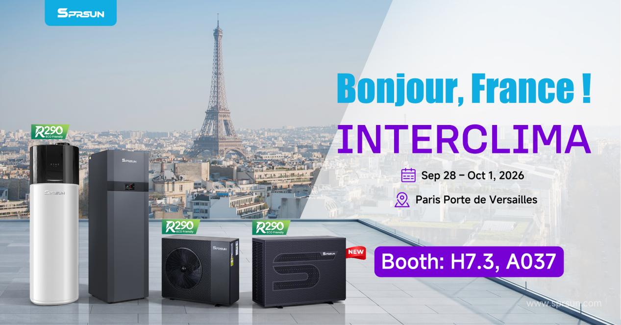 SPRSUN attends 2026 Interclima Heat Pump Show SPRSUN attends 2026 Interclima Heat Pump Show