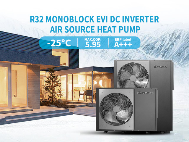 SPRSUN R32 monoblock heat pump