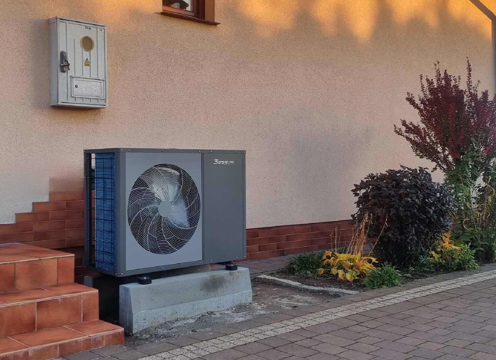 SPRSUN air source heat pump in Austria
