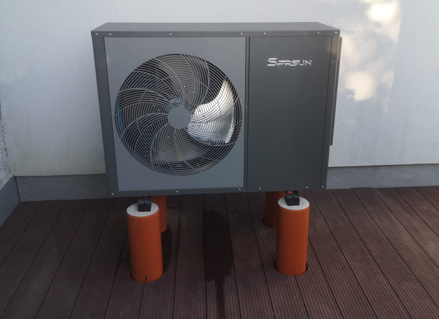 SPRSUN air source heat pump in Romania