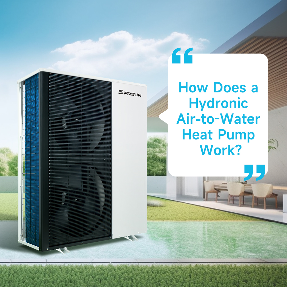 How Does a Hydronic Air-to-Water Heat Pump Work?