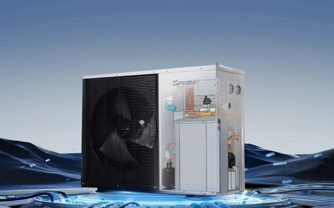 evi split heat pump