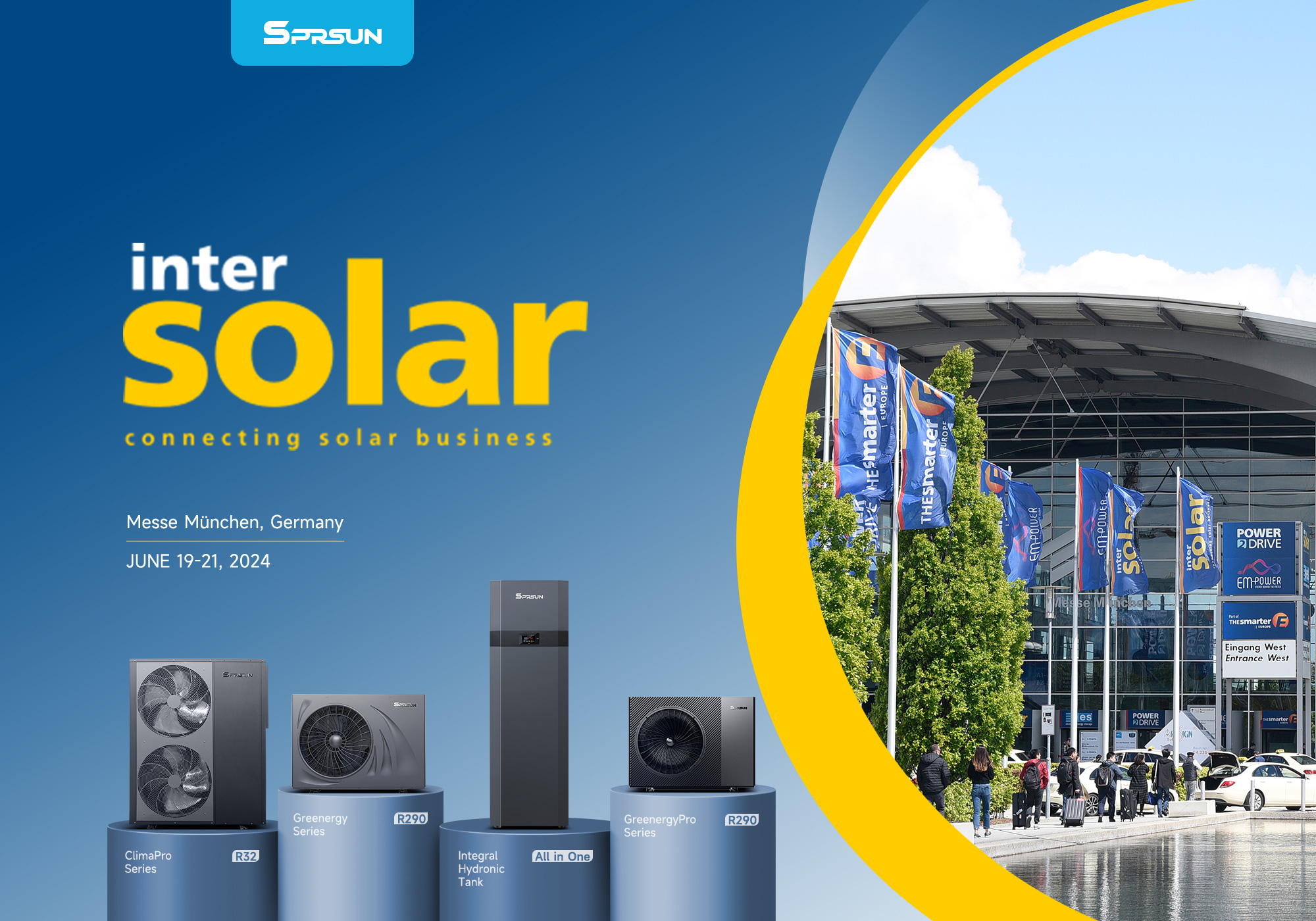 SPRSUN Brings The Latest Heating And Cooling Energy Solutions To This Year's Intersolar Europe
