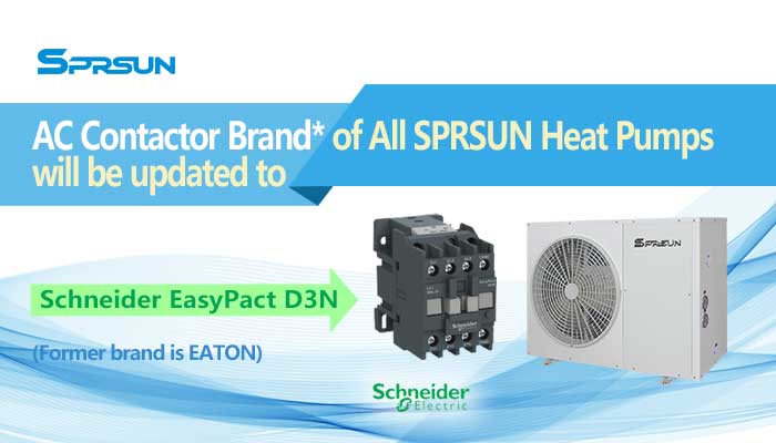 SPRSUN Heat Pump AC Contactor Brand Update
