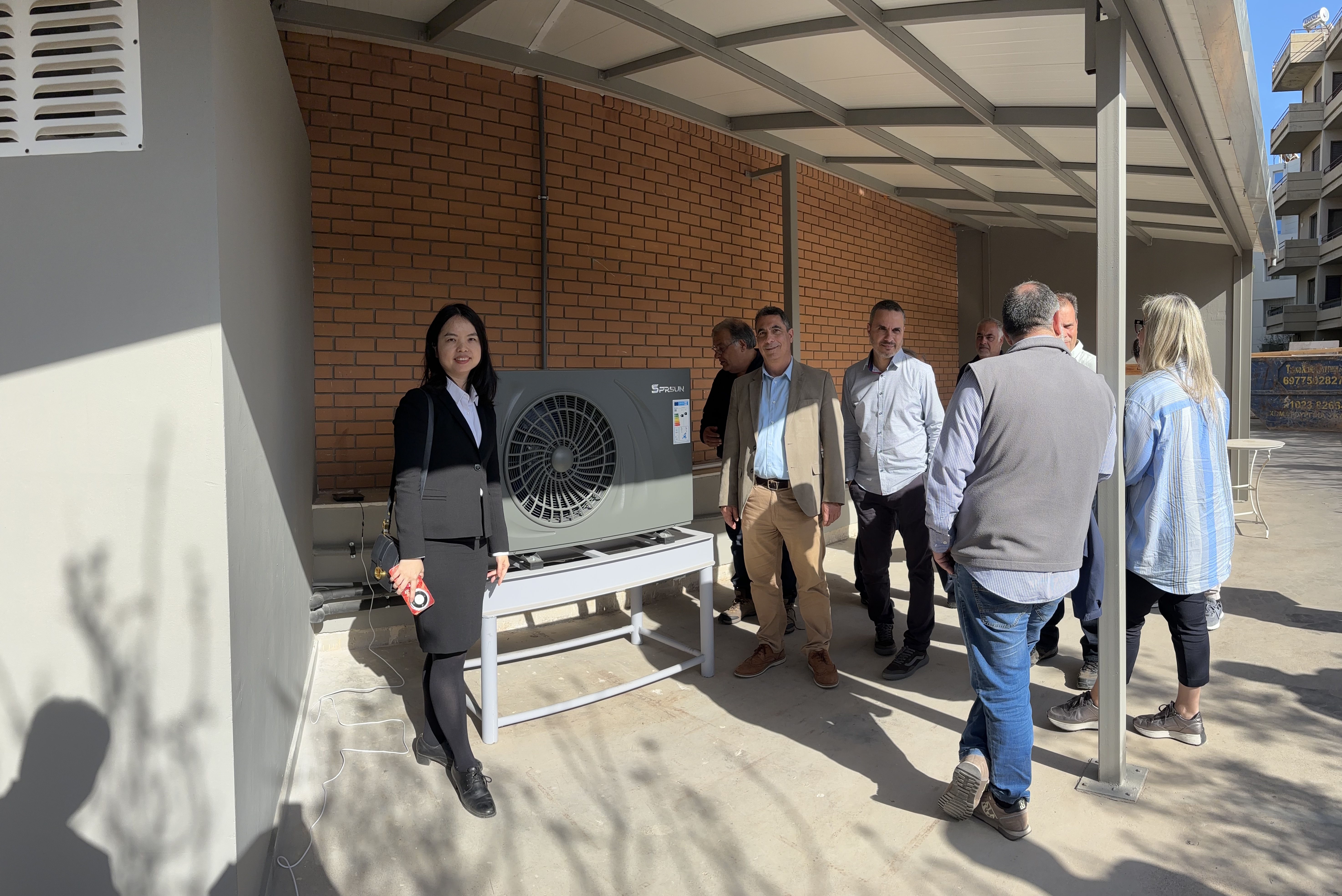 heat pump Project in Greece 2