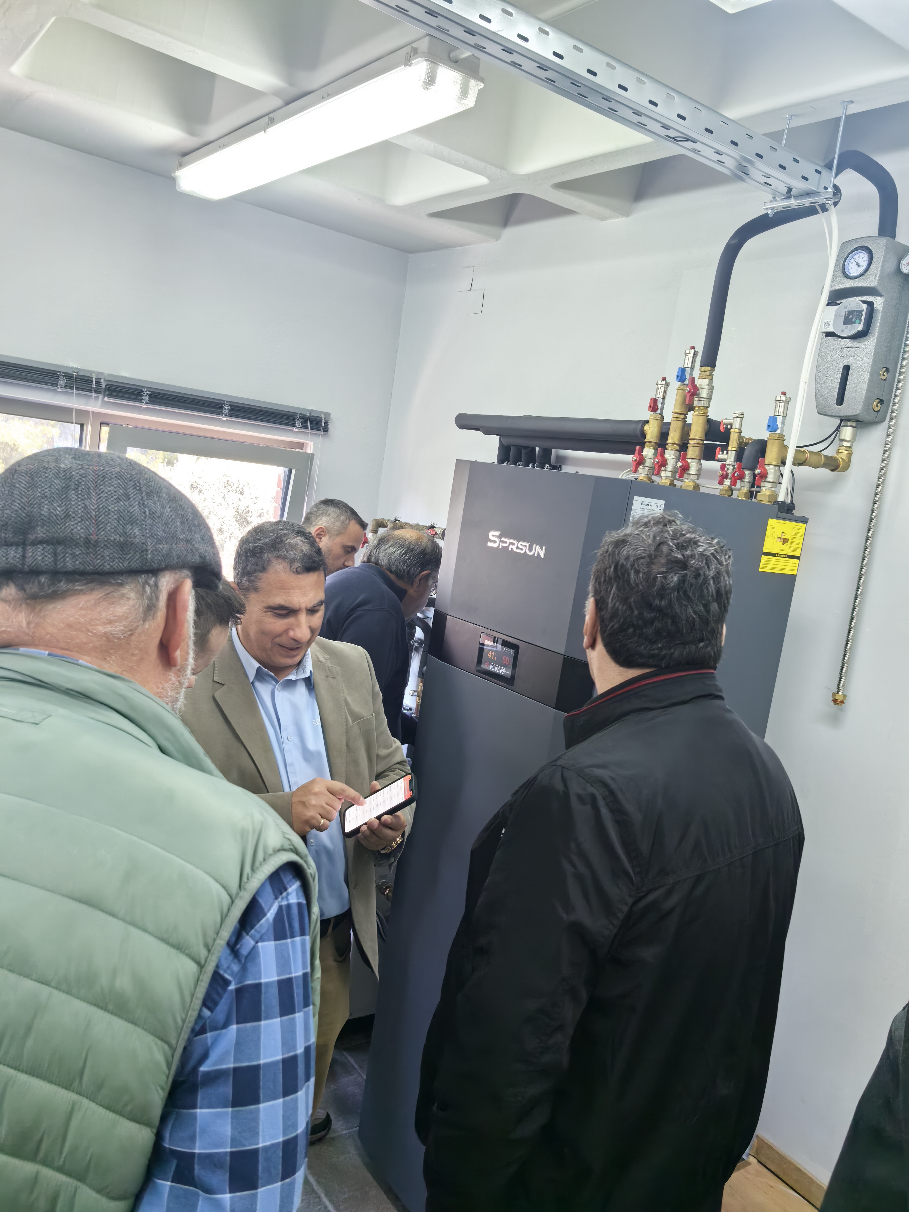 heat pump Project in Greece 3
