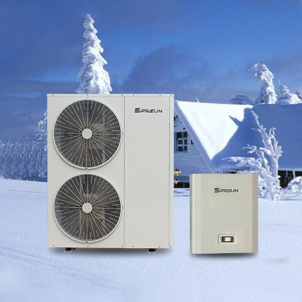 Best Heat Pumps for Cold Weather from SPRSUN,cold climate,low temperature heat pump,
