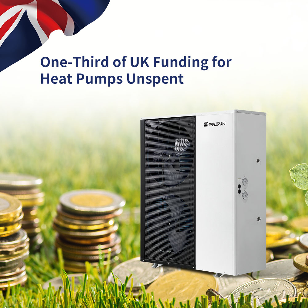 One-Third of UK Funding for Heat Pumps Unspent