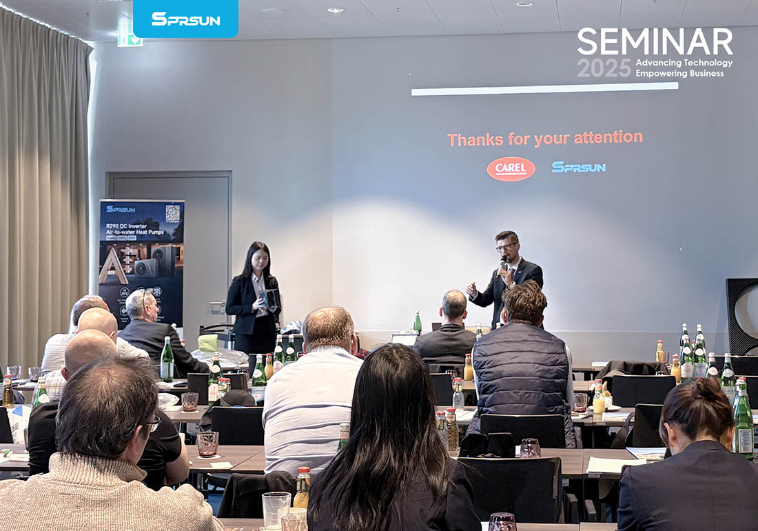 European clients make a statement in seminar