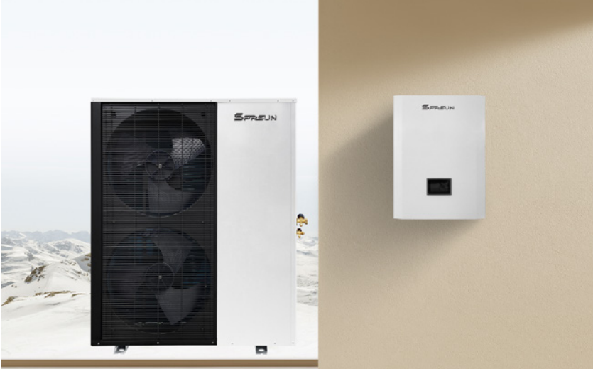 evi split heat pump