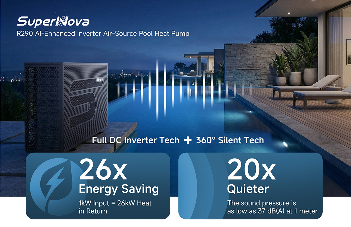 R290 swimming pool heat pump-2