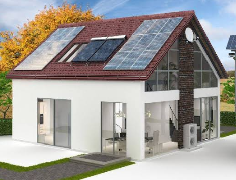 Heat Pump Integrated with Solar Panels