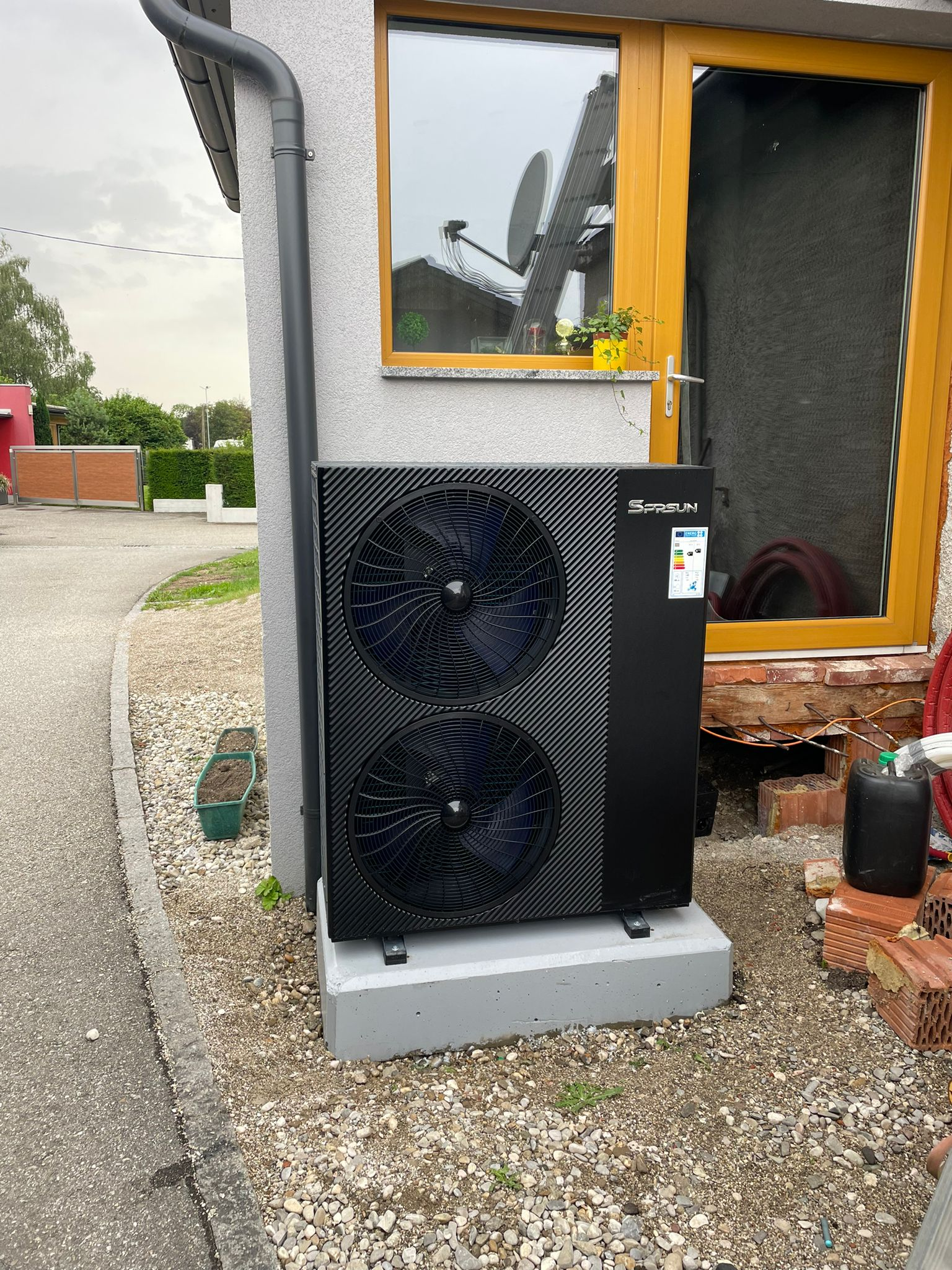 heat pump project in Hungary 2