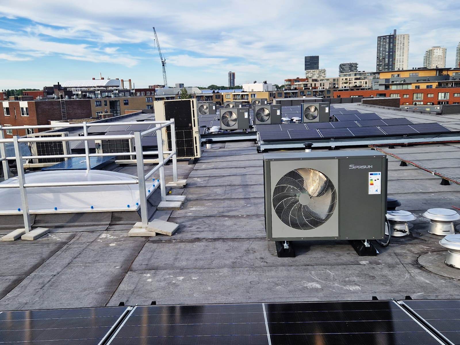 Next Generation Energy Products-SPRSUN Heat Pump used with Solar Panels