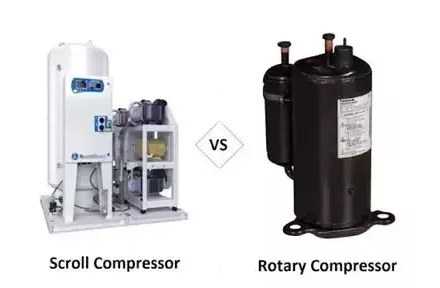 Scroll vs Rotary Compressor in HVAC