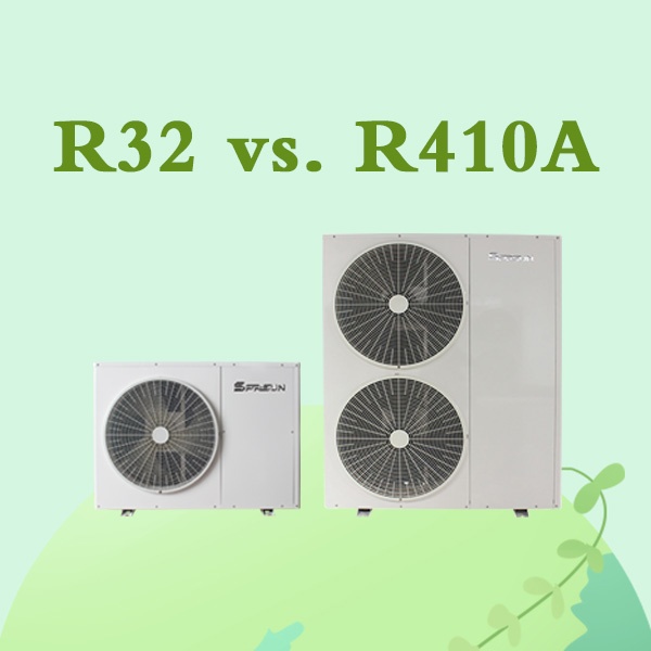 r32 vs r410a heat pump refrigerant