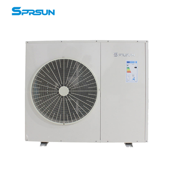 Indoor installation type R410a DC INVERTER EVI air to water - EVI DC  inverter air to water heat pump.