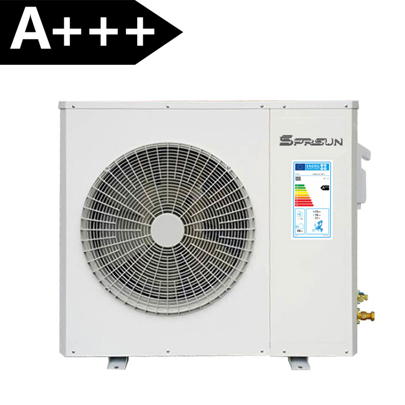 SPRSUN DC Inverter Heat Pumps Rated ERP A+++ Energy Level