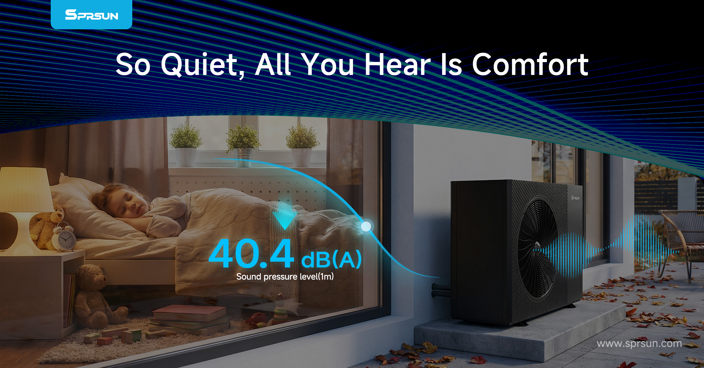 R290 heat pump Superior Quiet