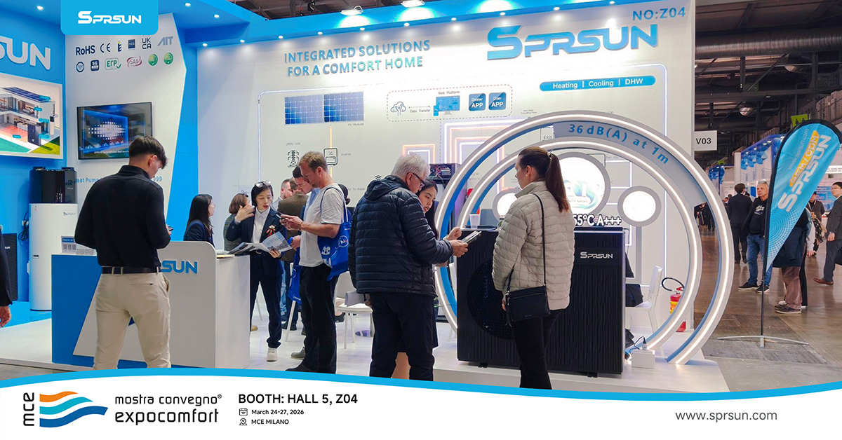 Busy Atmosphere at SPRSUN Booth