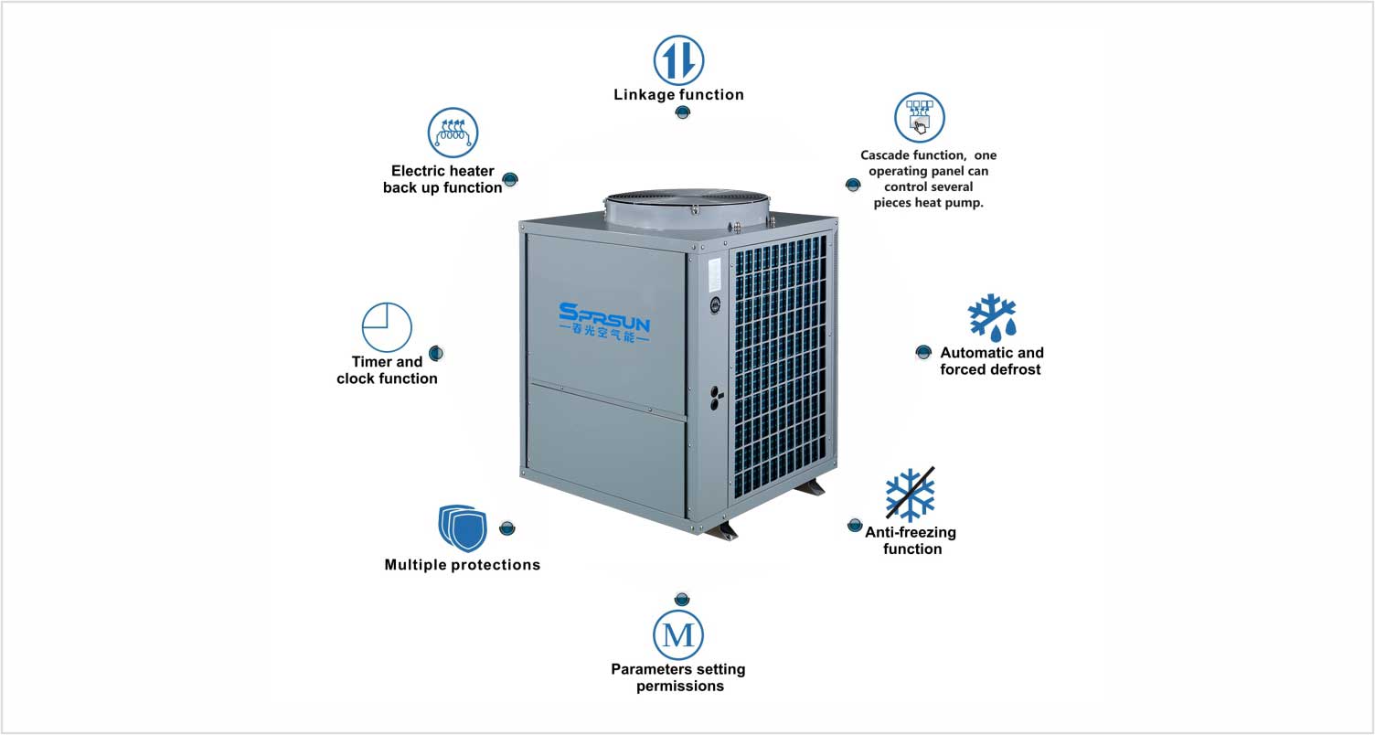 Important Features of Low Cost Air Source Heat Pump Water Heaters