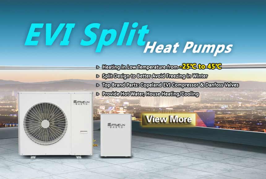 EVI Split Heat Pumps
