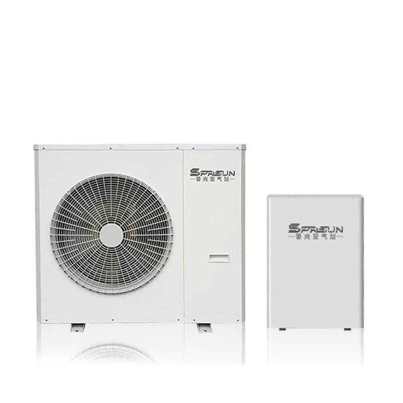8KW 9KW Low Temperature EVI Split Air Source Heat Pump for House Heating and Cooling