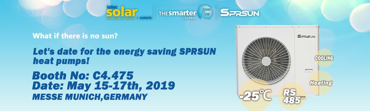 SPRSUN Heat Pumps at InterSolar 2019 