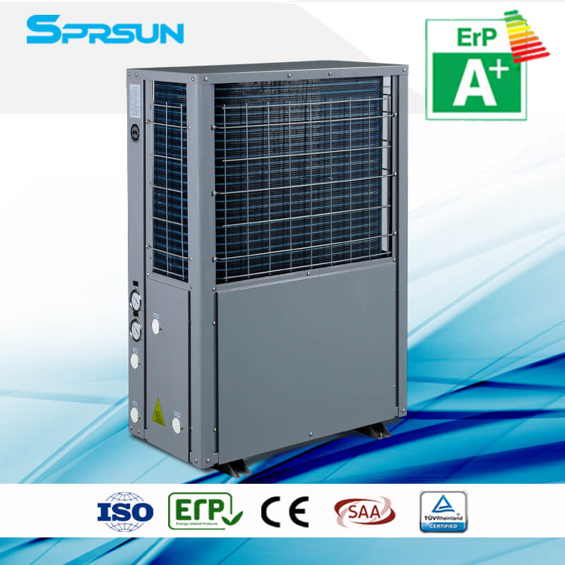 8KW 9KW -25℃ EVI Air Source Heat Pump for Cold Area Home Heating and Cooling