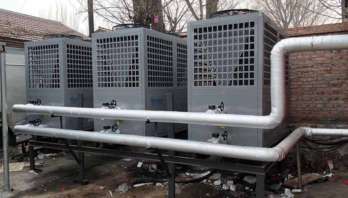 SPRSUN Air Source Heat Pump Water Heater Project