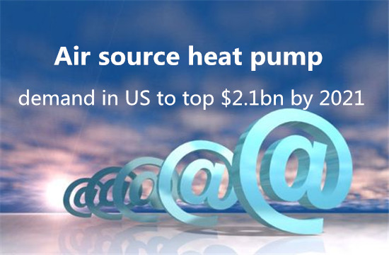 Air source heat pump demand in US to top $2.1bn by 2021
