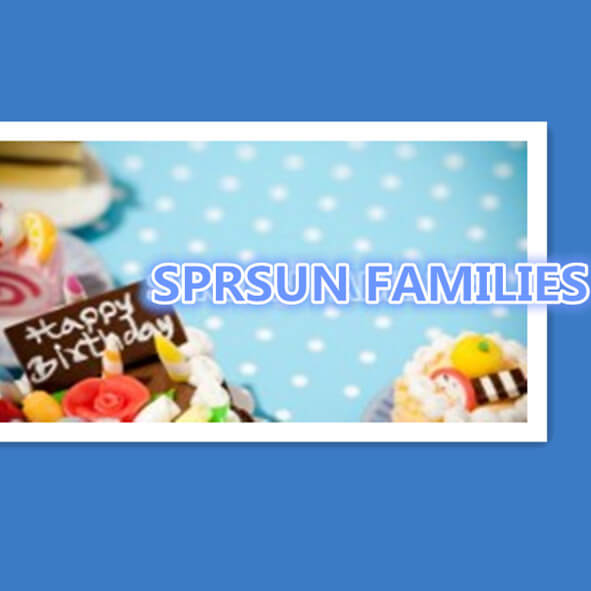 Happy Birthday SPRSUN FAMILIES!