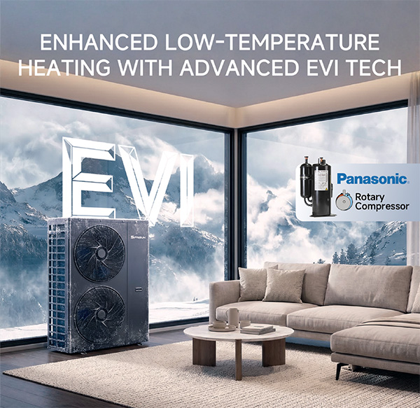 R32 Heat Pump EVI tech