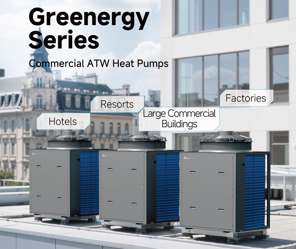 Commercial Air to water Heat Pump