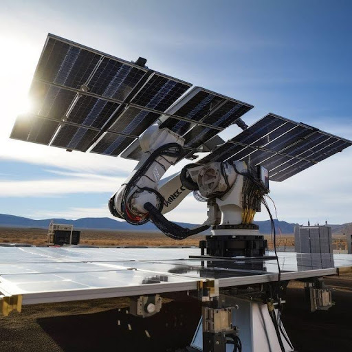 Robotic-arm Solar Panel Tracker