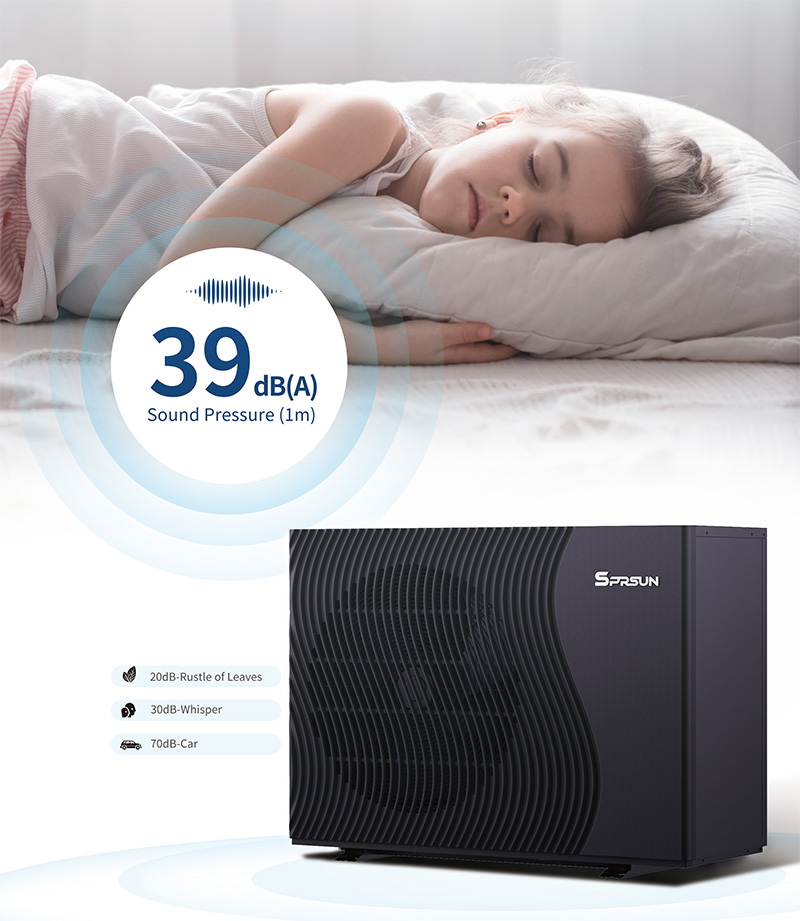 SPRSUN_d&uuml;ş&uuml;k g&uuml;r&uuml;lt&uuml;l&uuml; R290 ısı pompası